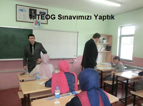2015 Yılı 8. Sınıflar TEOG Sınavı Yapıldı