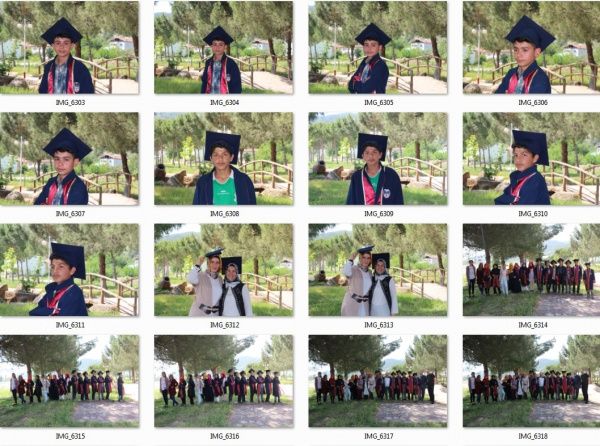 Son Sınıf Öğrencilerimizin Mezuniyet Fotoğraf Çekimlerindeydik